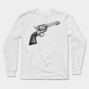 Wearin' my six-shooter, ridin' my pony Long Sleeve T-Shirt